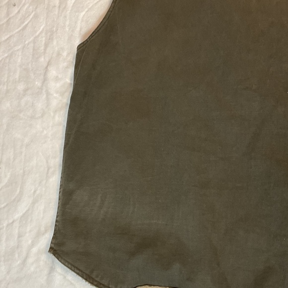 Work King Sherpa-Trim Utility Vest in Olive - Picture 10 of 10